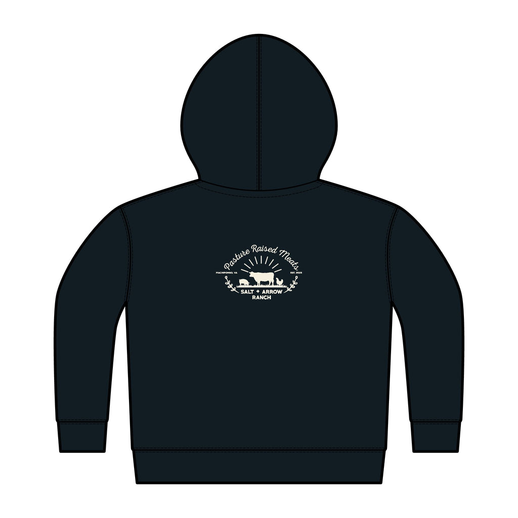 Toddler Ranch Logo Zip Fleece