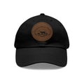 Leather Patch Dad Hat